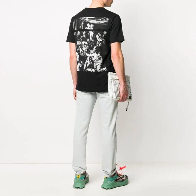 SS20 Caravaggio Square Print Slim-Fit