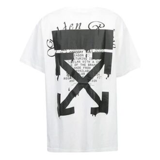 SS20 Dripping Arrows Logo Loose Short-Sleeved