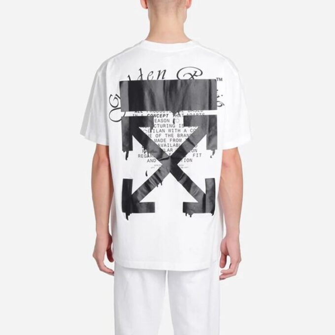 SS20 Dripping Arrows Logo Loose Short-Sleeved