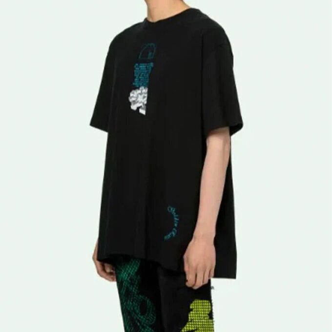 SS20 Dripping Arrows Loose Short-Sleeved