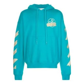 SS20 Hooded Sweatshirt Men Blue
