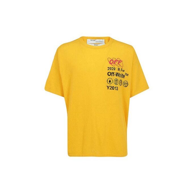 SS20 Logo Textured Oversized Short-Sleeved