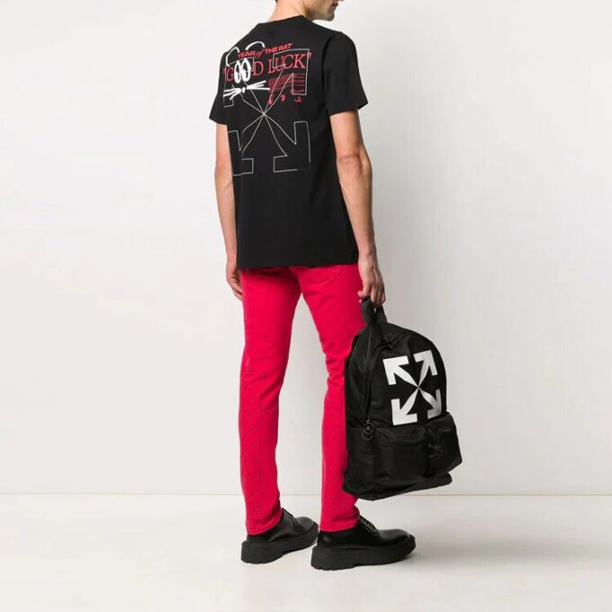 SS20 Lunar New Year Print Round Neck Short Sleeve
