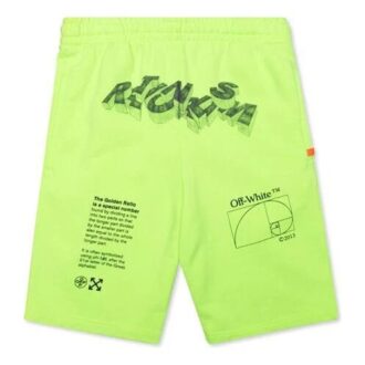 SS20 Mens Cotton 3D Pencil Bermuda Fluorescence
