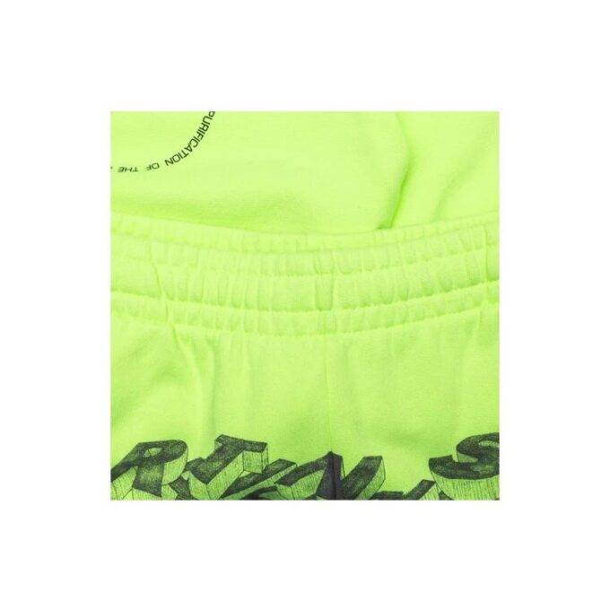 SS20 Mens Cotton 3D Pencil Bermuda Fluorescence