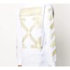 SS20 Tape Arrows Printing Long Sleeve Men White