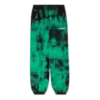 SS20 Tie-dye Printing Trousers Men Green