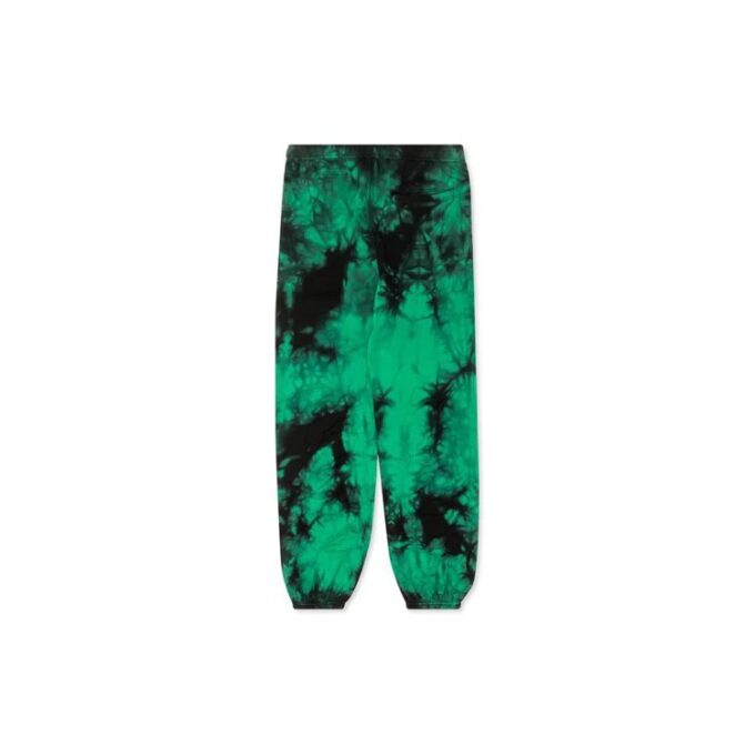 SS20 Tie-dye Printing Trousers Men Green