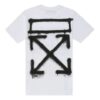 SS20 Virgil Abloh Men’ s White Spray Painting Slim White
