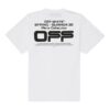 SS20 Wavy Line White Short Sleeve Oversize