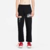 SS20 Wavy Logo Track Pants For Men Black
