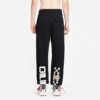 SS20 Wavy Logo Track Pants For Men Black