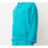 SS20 White Wavy Logo Printing Loose Men Blue