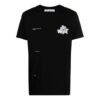SS21 Adam Is Eve Logo Printing Round Neck Short Sleeve Ordinary Version Black