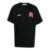 SS21 Alphabet Logo Printing Short Sleeve Loose Fit Black