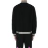 SS21 Alphabet Printing Long Sleeves Jacket Black
