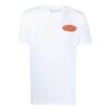 SS21 Alphabet Printing Loose Round Neck Short Sleeve Version White