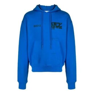 SS21 Alphabet Printing Pullover Loose Fit Blue