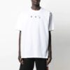 SS21 Alphabet Printing Short Sleeve Loose Fit White