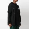 SS21 Alphabet Printing Sleeve Loose Fit Black
