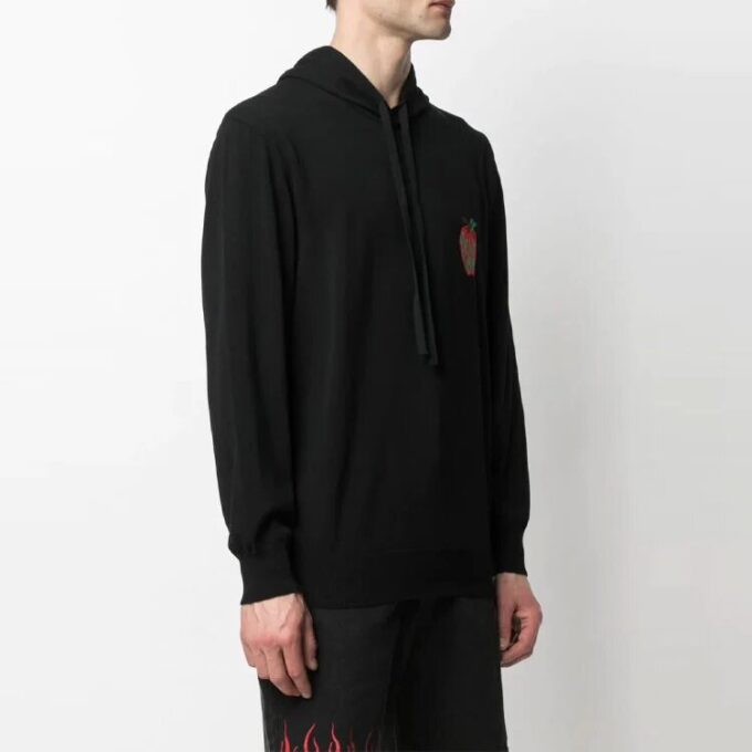 SS21 Apple Arrow Solid Color Loose Fit Black