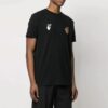 SS21 Arrow Apple Printing Casual Short Sleeve Ordinary Version Black