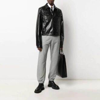 SS21 Arrow Logo Slim Fit Sports Pants Loose Fit Gray