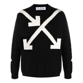 SS21 Arrow Pattern Printing Black