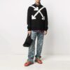 SS21 Arrow Pattern Printing Black
