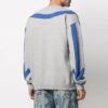 SS21 Arrow Pattern Round Neck Pullover Gray