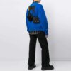 SS21 Arrow Pattern Sports Long Sleeves Loose Fit Blue