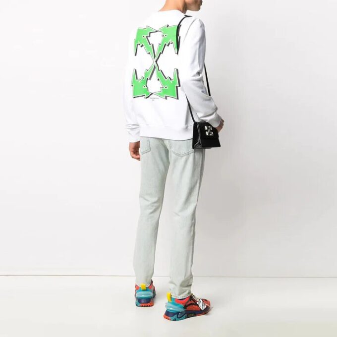 SS21 Arrow Pattern Sports Version White