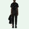 SS21 Arrow Printing Cargo Pants Black