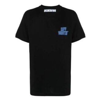 SS21 Arrow Printing Logo Short Sleeve Black