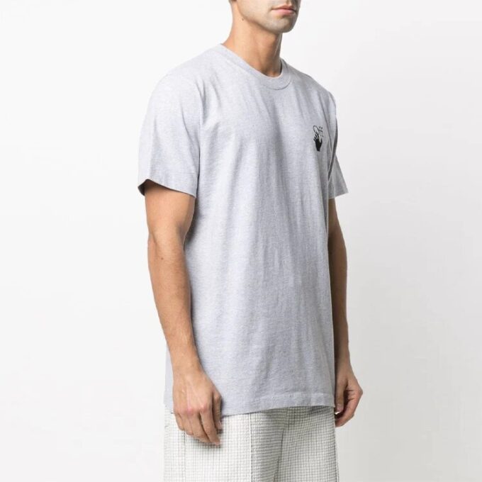 SS21 Arrow Short Sleeve Round Neck Version Gray