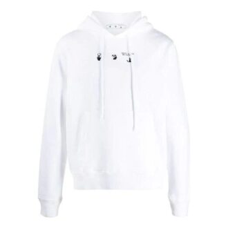 SS21 Arrows Arrow Pattern Printing Loose Fit White