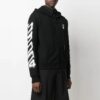 SS21 Arrows Pattern Loose Fit Black