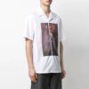 SS21 Arrows Pattern Printing Short Sleeve Shirt Version White