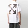 SS21 Arrows Pattern Printing Short Sleeve Shirt Version White