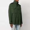 SS21 Arrows Pattern Zipper Hooded Jacket Ordinary Version Green