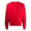 SS21 Arrows Printing Casual Round Neck Printing Version Red