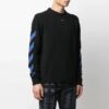 SS21 Arrows Stripe Knit Version Black