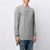 SS21 Arrowslogo Pattern Printing Round Neck Long Sleeves Ordinary Version Gray