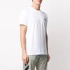 SS21 Back Arrow Logo Printing Round Neck Pullover Short Sleeve White