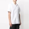 SS21 Back Logo Embroidered Short Sleeve Shirt White