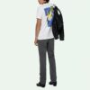 SS21 Back Logo Printing Short Sleeve White