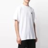 SS21 Back Red Arrow Cotton Short Sleeve Loose Fit White