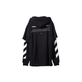 SS21 Bernini Back Printing Casual Black