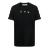 SS21 Bolt Arrows Printing Short Sleeve Round Neck Pullover Ordinary Version Black