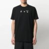 SS21 Bolt Arrows Printing Short Sleeve Round Neck Pullover Ordinary Version Black